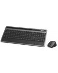 Комплект клавиатура и мишка Hama - KMW-600 Plus, безжичен, черен - 2t