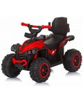 Кола за яздене с дръжка Chipolino - ATV, червена - 4t