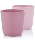 Комплект чашки Reer, 2 броя, розови - 1t