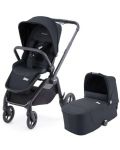 Комбинирана количка 2 в 1 Recaro - Duo Celona Prime, Mat Black - 1t