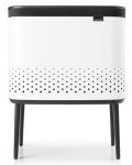 Кош за пране Brabantia - Bo, 60 l, бял - 1t