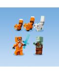 Конструктор LEGO Minecraft - Хижата на лисиците (21178) - 5t