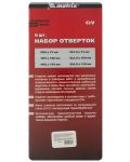 Комплект отвертки MTX - Fusion, 6 броя, трикомпонентна дръжка-anti slip - 7t