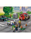 Конструктор LEGO City - Спасение при пожар и полицейско преследване (60319) - 6t