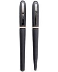 Комплект химикалка и писалка Hugo Boss Contour Iconic - Тъмносиви - 2t