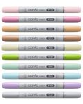 Комплект маркери Too Copic Ciao - Стартов сет, 10 цвята + 2 броя multi liner 0.1 mm - 2t
