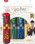 Комплект текст маркери Maped Harry Potter - 4 цвята - 1t
