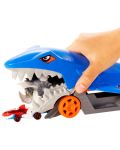 Комплект Mattel Hot Wheels - Автовоз акула, с 1 кола - 5t