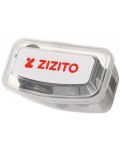 Комплект маска за гмуркане с шнорхел в кутия Zizito - черен - 4t