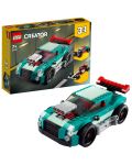 Конструктор LEGO Creator 3 в 1 - Състезателен автомобил (31127) - 2t