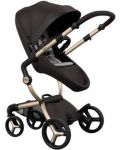 Комбинирана бебешка количка Mima - Xari Max Chocolate Brown - 3t