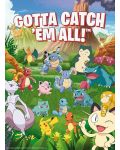 Комплект мини плакати ABYstyle Games: Pokemon - Environments - 3t