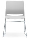 Комплект посетителски столове RFG - Gardena, 4 броя, сиви - 1t