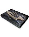 Комплект от 5 ножа Berlinger Haus - Black Rose Gold Collection, с дъска за рязане, черни - 3t
