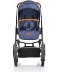 Комбинирана детска количка Cangaroo - Icon 2 в 1, деним - 4t