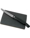 Комплект кухненски сгъваем нож и дъска за рязане Victorinox - Swiss Classic, черни - 1t