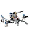 Конструктор LEGO Star Wars - Боен пакет клонинг щурмоваци от 501 (75345) - 3t