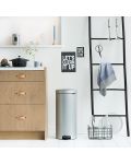 Кош за отпадъци Brabantia - NewIcon, 30 l, Metallic Grey - 4t