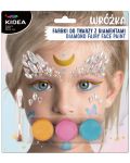 Комплект бои за лице Kidea -  Фея, с диаманти - 1t