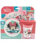 Комплект за хранене Stor - Minnie Mouse Being More Minnie, 5 части - 2t