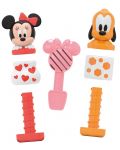 Комплект фигурки за сглобяване Clementoni Disney Baby - Мини Маус и Плуто - 4t