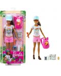 Комплект Mattel Barbie Wellness - Време за разходка сред природата с кученце - 2t