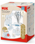 Комплект стъклени шишета Nuk Nature Sense Temperature Control - Premium Softer, 8 части - 1t