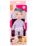 Комплект дрехи за кукла Orange Toys Sweet Sisters - Лилав анцуг - 1t