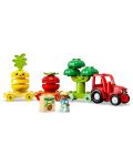 Конструктор LEGO Duplo - Трактор за плодове и зеленчуци (10982) - 3t