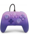 Контролер PowerA - Enhanced за Nintendo Switch, Lilac Fantasy - 1t
