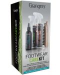 Комплект препарати с четка Grangers - OWP Footwear Care Kit, 700 g - 6t