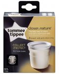 Комплект контейнери за кърма Tommee Tippee - Closer to Nature, 60 ml, 4 броя - 2t