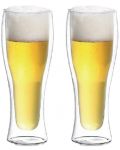Комплект от 2 двустенни чаши за бира Faubourg - Dublin, 480 ml - 1t