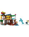 Конструктор LEGO Creator 3 в 1 - Плажна къща за сърф (31118) - 5t