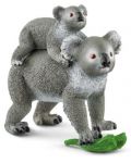 Комплект фигурки Schleich Wild Life - Мама коала с бебе - 1t