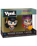 Комплект фигури Funko VYNL DC Comics: Wonder Woman - Wonder Woman & Batgirl - 2t