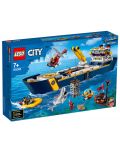 Конструктор Lego City Oceans - Кораб за изследване на океана (60266) - 1t