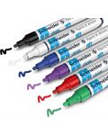 Комплект акрилни маркери Schneider Paint-It - 320, 4.00 mm, 6 основни цвята - 2t
