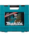 Комплект накрайници и свредла Makita - D-31778, 104 части - 3t