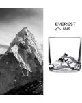 Комплект от 4 чаши за уиски Liiton - Everest, 270 ml - 5t