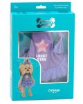 Комплект дрехи за кукла Orange Toys Lucky Doggy - Люлякова грация - 7t