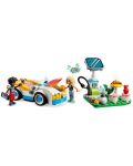 Конструктор LEGO Friends - Електрическа кола и зарядно (42609) - 3t