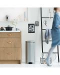 Кош за отпадъци Brabantia - NewIcon, 30 l, Metallic Grey - 5t