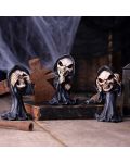Комплект статуетки Nemesis Now Adult: Humor - Three Wise Reapers, 11 cm - 5t