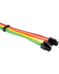 Комплект удължителни кабели 1stPlayer - RB-001, 0.35 m, Rainbow - 4t