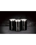 Комплект от 3 метални буркана Berlinger Haus - Black Silver Collection - 2t