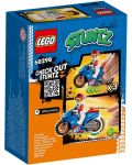 Комплект LEGO City Stuntz - Каскадьорски мотоциклет ракета (60298) - 2t