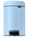 Кош за отпадъци Brabantia - NewIcon, 3 l, Dreamy Blue - 2t