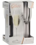 Комплект чаши за бяло вино или шампанско H&S - 4 броя, 210 ml - 2t