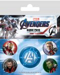 Комплект значки Pyramid Marvel: Avengers - Quantum Realm Suits - 1t